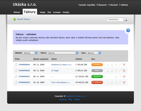 BillApp.cz screenshot